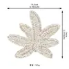 Materiales DIY para Decoraciones de Flores de Ganchillo Hechas a Mano Color Albaricoque, Accesorios de Ropa al por Mayor, Flores Tejidas Exquisitas