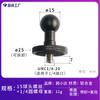 Cámara Deportiva Tornillo de Cabeza de Bola de 17 mm 20 Motocicleta Coche Soporte para Teléfono Móvil Varilla de Conexión Bola 13 mm Tornillo de Fotografía