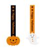 6 piezas de pegatinas de sellado Wansheng pegatinas largas empaque para hornear galletas galletas de Halloween calabaza Bruja Fantasma