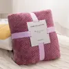 Especializado para Comercio Exterior, Manta de Franela con Cuadros de Piña, Manta Gruesa de Coral Fleece para Siesta en la Oficina, Manta para Aire Acondicionado al por Mayor