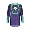 Ropa Deportiva al Aire Libre Ciclismo Hombre Camiseta de Manga Larga Top F Cabeza de Zorro Ropa de Descenso Transpirable Ropa para Motocicleta Todoterreno