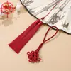Nudo Chino Borlas de Doble Color, Borlas Bicolor para Colgar en el Coche, Accesorios de Ropa, Amuletos de Cuero, Gran Cantidad, Excelente Precio, Borlas