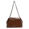 Bolsa Tote Outono e Inverno 2024 Bolsa de Ombro Transversal Cor Sólida para Mulheres Grande Capacidade Bolsa de Trabalho Fashionável Novo Modelo 2026