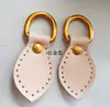 Accesorios Pequeños para Modificación de Bolsos: Bucles Laterales de Cuero, Anillos Colgantes de Cuero con Forma de Hoja, Herrajes para Bolsos