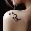 Tatuaje Impermeable de Mariposa con Jugo de Hierbas Que No Se Borra, Semipermanente, Larga Duración, Tatuaje Realista con Alto Valor Estético y Efecto Reflectante