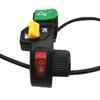 Acessórios para carro elétrico interruptor de combinação 12V -- 84v buzina de carro elétrico interruptor de luz de direção cinco interruptores