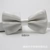Corbata de moño de color sólido para hombre, corbata de moño de negocios, accesorios de ropa, corbata de moño de caramelo, fabricante de corbatas de moño en stock al por mayor
