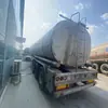 Tanque de Alumínio Isolado Quadrado Samsung Minghang 42 à Venda, Ponte Fuhua, o Painel Interno Está Limpo e Tanque-Caminhão Isolado de Baixa Temperatura