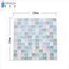 Venta caliente de pegatinas de pared creativas 3D, pegatinas de pared de plástico epoxi con mosaico 3D disponibles en varios colores
