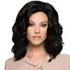 Comércio Exterior Transfronteiriço Moda Europeia e Americana Peruca Cabelo Curto de Comprimento Médio Moda Feminina Cabelo Curto Liso Micro Rolado Peruca de Cabelo de Comprimento Médio Adorno de Cabeça