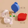 Cortador de Pastillas para Dividir Tabletas en Cuatro Cortador de Medicamentos Portátil Caja para Cortar Medicamentos Caja para Pastillas Caja de Almacenamiento para Tabletas