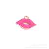 Conjunto de 30 Pingentes Mistos de Liga Metálica Cor Rosa Rosa para Pulseiras, Colares e Acessórios de Joias DIY
