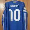 2526 Barcelona Real Madrid Liverpool Camiseta de Manga Larga No. 10 Yamar No. 10 Uniforme de Fútbol Local y Visitante de Mbappé