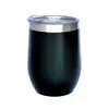 Copo Térmico Cruzado Wwigg Aço 304 Isolado a Vácuo Copo de Vinho Tinto Barriga Grande Copo de Água em Formato de Casca de Ovo