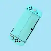 Funda Protectora de Cristal Adecuada para Switch Oled Funda Protectora Transparente Tipo Flip con Impresión de Aceite para Ns Oled