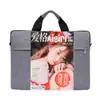 Bolsa para portátil moderna y sencilla para hombres y mujeres, portátil de negocios, multifuncional, a prueba de golpes, hecha de material de buceo