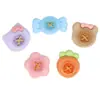 Botones de Resina Coloridos Fruta Pegamento de Crema Cabello Pin Banda para el Cabello Funda de Teléfono Móvil Agujero Hebilla de Zapato Taza de Agua Pegatina Accesorios DIY