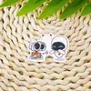 Venta Caliente Transfronteriza Acrílico Dibujos Animados Té de Leche Vaca Vaca Biye Girasol Erizo Lindo Almohada Parche Decorativo