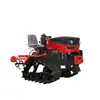 Cultivador de Orugas de Alta Potencia, Rotocultivador Agrícola, Máquina Multifuncional para Surcado, Deshierbe y Formación de Camellones en Tierras de Cultivo y Huertos