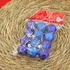 3cm 12 Sacos de Bolas de Natal Brilhantes Foscas com Pó Bolas de Decoração de Natal Bolas de Plástico Atacado Presentes de Decoração de Natal