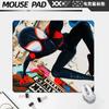 Alfombrilla de ratón Spider-Man para juegos de animación de dibujos animados, alfombrilla de teclado para deportes electrónicos con bordes gruesos y bloqueo para escritorio de computadora