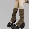 Meias de tricô para Outono e Inverno meias JK de pelo y2g hot girl cobertura de perna para todas as ocasiões meias para botas de neve coleção de meias lolita
