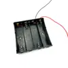 Portapilas 18650 1/2/3/4 Celdas Zócalo de Batería sin Soldadura Compartimento Ranura Sin Tapa Con Cables Serie DIY