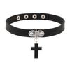 Europa y Estados Unidos cadena de clavícula cruzada caliente collar juguetes sexuales oscuro Viento Harajuku collar para damas venta al por mayor