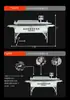 Bordeadora Totalmente Automática Peças Manual Bordeadora Marcenaria Reforma da Casa Portátil de Mesa Doméstica Corte Automático de Fita Peças
