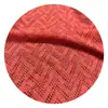 Tecido jacquard com gradiente vazado em formato de losango, malha espinha de peixe de algodão colorido, lenços de primavera/verão, chapéus, roupas infantis para comércio exterior, camisetas