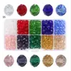 Venta Caliente Transfronteriza Juego de Cuentas Esféricas Facetadas de Cristal de Vidrio de 8 mm Materiales para Manualidades con Cuentas DIY Accesorios para Joyería Venta al por Mayor