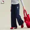Calça Casual de Primavera para Meninas 2026 Novo Estilo, Solta e Versátil, Calça de Perna Larga Estilosa e Confortável para Crianças Maiores