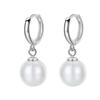 Pendientes de Perla Minimalistas de Alta Gama Estilo Francés, Simples y Elegantes, de Moda, Mismo Estilo que en Xiaohongshu, Pendientes Exquisitos y Únicos al por Mayor