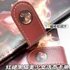 Nuevo Vestido Rojo Gato Negro Chica Hermosa Álbum de Tarjetas de Hojas Sueltas A5 Cuaderno de Alto Valor Dibujos Animados Anime Chica Hermosa Álbum de Almacenamiento