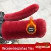 Novas Luvas de Guidão para Bicicleta Elétrica Modelo Inverno, Tipo Universal para Patinetes, Antifrio e Aquecimento com Isolamento Granular