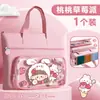 Bolsa de Lienzo para Estudiantes de Primaria Bolsa para Tutorías Niños y Niñas Bolso de Mano para Estudiar Maletín Bolsa para Guardar Exámenes Libros Información
