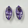 Pedras Strass de Garra Pontiaguda, Pedras Strass Acrílicas, Pedras Strass Costuradas à Mão para Roupas DIY/Vestidos de Noiva/Acessórios Decorativos, Pedras Strass de Garra Feitas à Mão