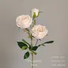 Arranjo de Chão com Flores Artificiais Cor de Champanhe, Rosa de Casamento, Hortênsia, Material de Flores para Corredor de Teto, Arranjo de Decoração para Auditório
