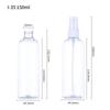 Frasco Atomizador de 30ml 50ml Niebla Fina Plástico PET Frasco de Perfume Maquillaje Viaje Alcohol Frasco Atomizador Pequeño