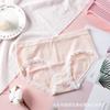 [Empaque independiente] Ropa interior japonesa transpirable sexy encaje femenina cintura cadera calzones señoras
