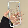 Adecuado para funda de teléfono móvil Apple 15Pro, Linda y Anticaídas, 14Plus Todo Incluido Femenina iPhone 16 Alta Calidad Relajada Funda Oso Pan