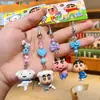 Nuevo Llavero Auténtico de Crayon Shin-Chan Correa para Teléfono Accesorio Encanto para Auriculares Pequeño Regalo