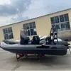 Barco de assalto RIB barco inflável de resgate de incêndio barco de borracha caiaque barco patrulha lancha barco de liga de alumínio