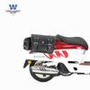 Coche muscular Wolf adecuado para el sur de Feige 150 bolsa lateral bolsa lateral caja lateral retro modificación bolsa para casco impermeable liberación rápida
