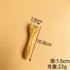 Palo de Acupresión de Sándalo Morado Natural para Reducir Líneas Finas y Relajar el Área de los Ojos, Herramienta de Masaje Raspado