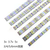 Lámpara de 3v con placa estrecha de 5 mm de dos colores LED de bajo voltaje barra de luz tricolor de 3,7v alto brillo alta pantalla se refiere a blanco cálido positivo blanco frío sin punto de luz