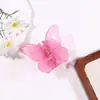 Pinza de Pelo de Mariposa Colorida, Pinza de Garra Brillante de Tamaño Mediano Engrosada para Recogido en la Parte Trasera de la Cabeza, Estilo Chica Linda, Directo del Fabricante