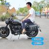 Coche musculoso Wolf adecuado para Zhuang Wei V400 bolsa lateral bolsa lateral caja lateral retro modificación bolsa para casco cinturón impermeable liberación rápida especial