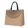Bolsas de Linho em Estoque, Linho Algodão-Linho, Linho Queimado, Linho Grosso Laminado, Bolsas Totebag Dly, Bolsas de Juta, Multibolsos, Grande Capacidade