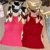 Nuevo Chaleco Camisola Estilo Hong Kong Chica Picante para Mujer Sexy Versátil Diseño Único con Copas Top de Nicho Chic Pequeño